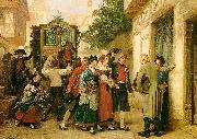Gustave Brion Wedding Procession China oil painting reproduction